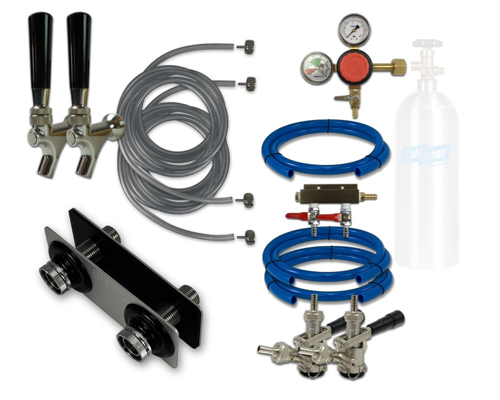 Coldbreak, 2-Tap Kegerator Kit