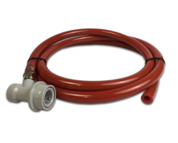 Coldbreak, 4' Air Line with Ball Lock, Red