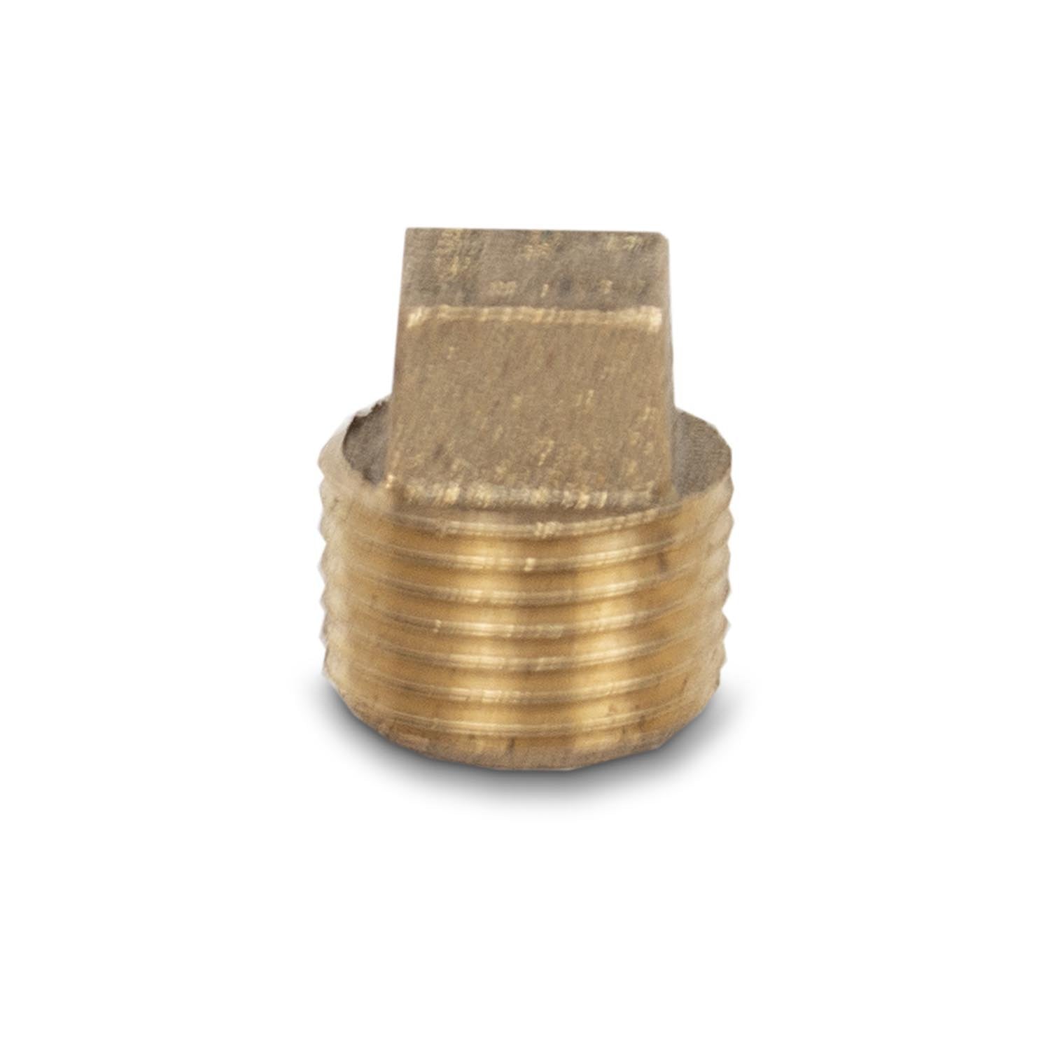 Crystal Quest, 4" SS Housing Brass End Plug 1/2" FNPT