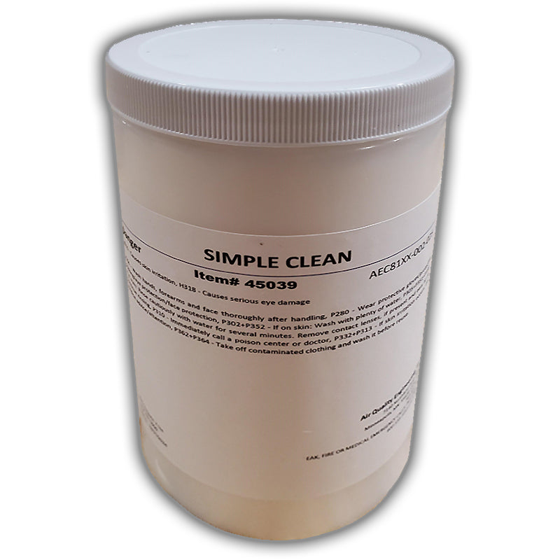 Smokemaster, 45039 Simple Clean Cell Cleaning Detergent Powder - 32 oz. Container