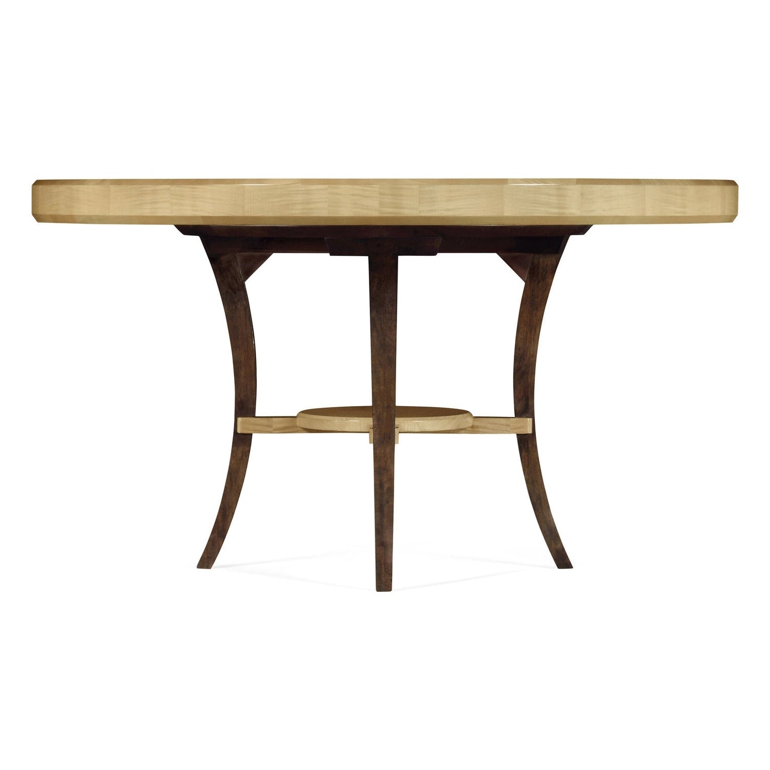 Jonathan Charles, 54" Art Deco Round Dining Table