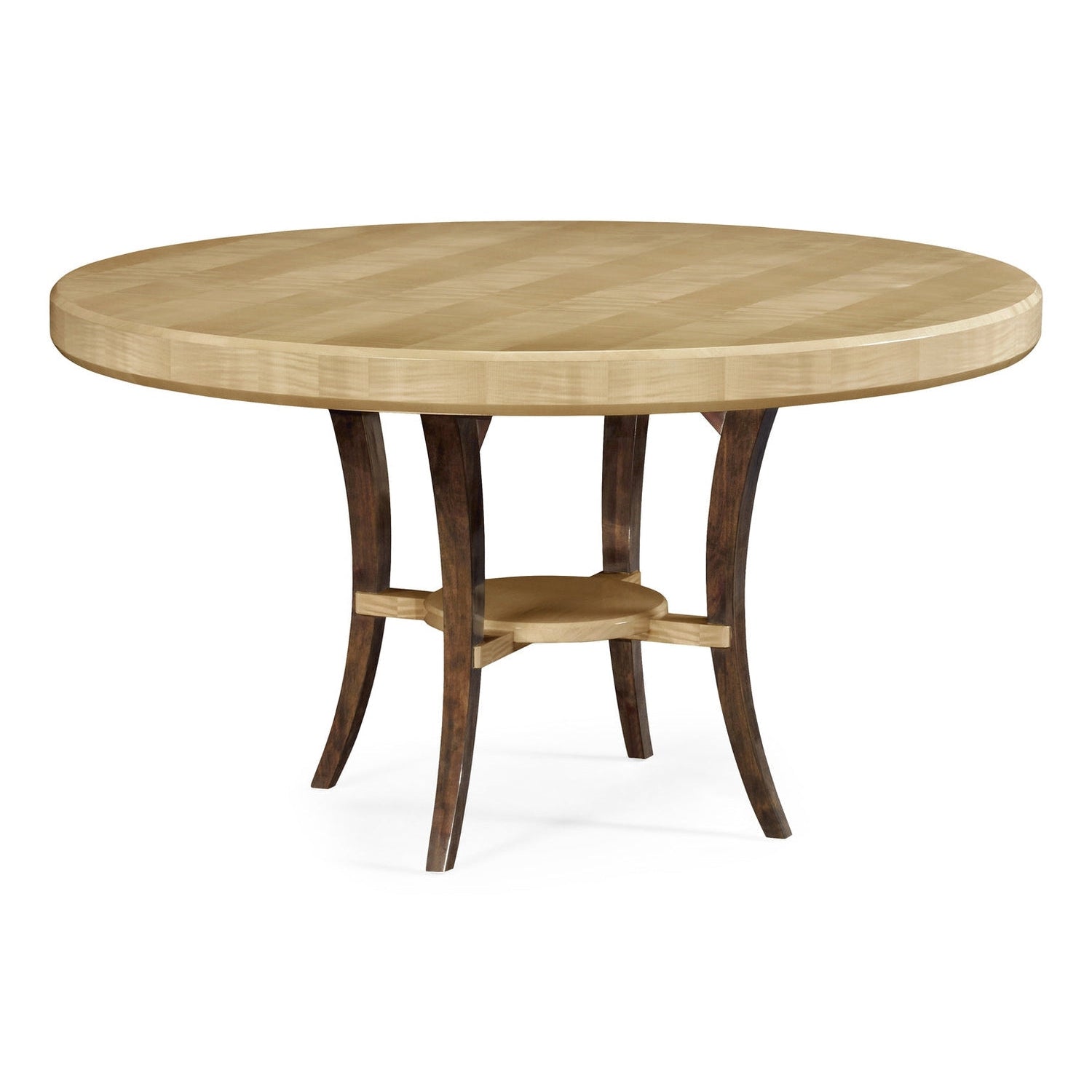 Jonathan Charles, 54" Art Deco Round Dining Table
