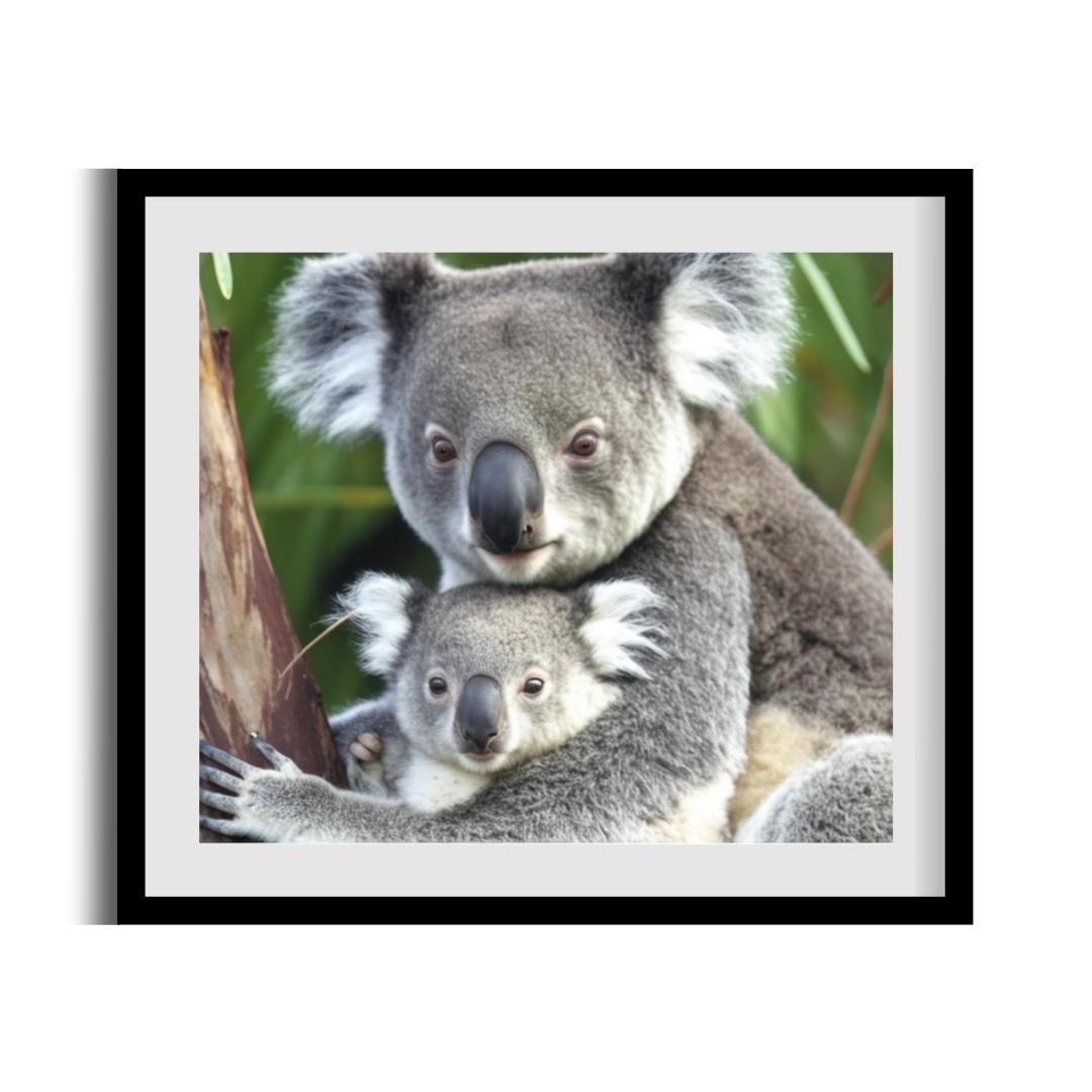 FASart, A Mother's Love: The Koala and Her Joey