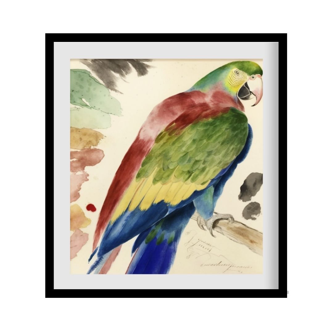 FASart, A Portrait of a Parrot