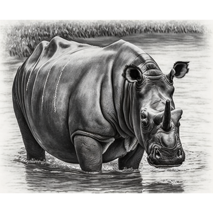 FASart, A Sumatran Rhino's Water Realm