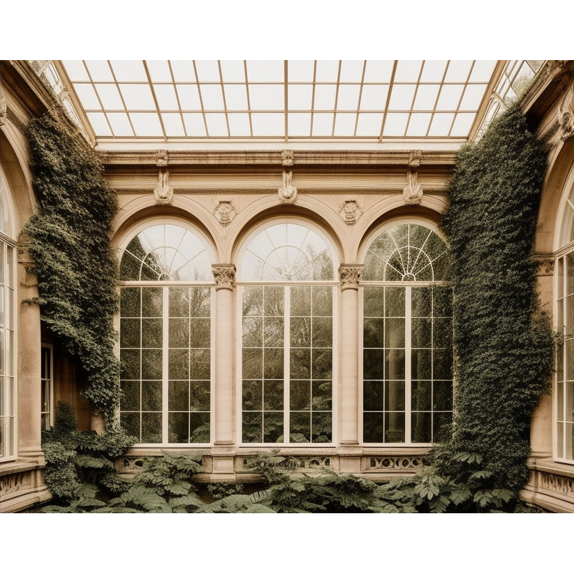 FASart, A Window to Nature: A Garden Inside a Building Art Piece