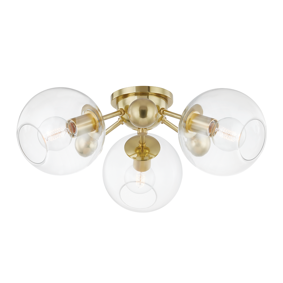 Hudson Valley, Abbott Light Semi Flush