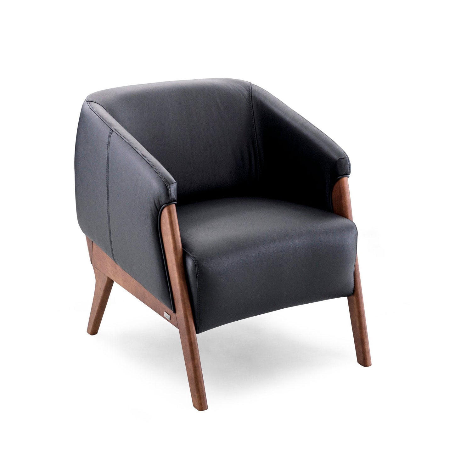 Uultis, Abra Solid Wood Genuine Leather Armchair