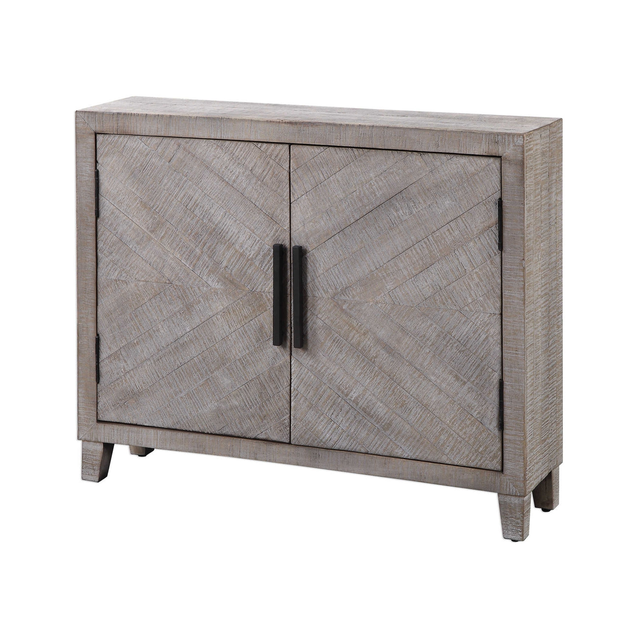 Uttermost, Adalind White Washed Accent Cabinet