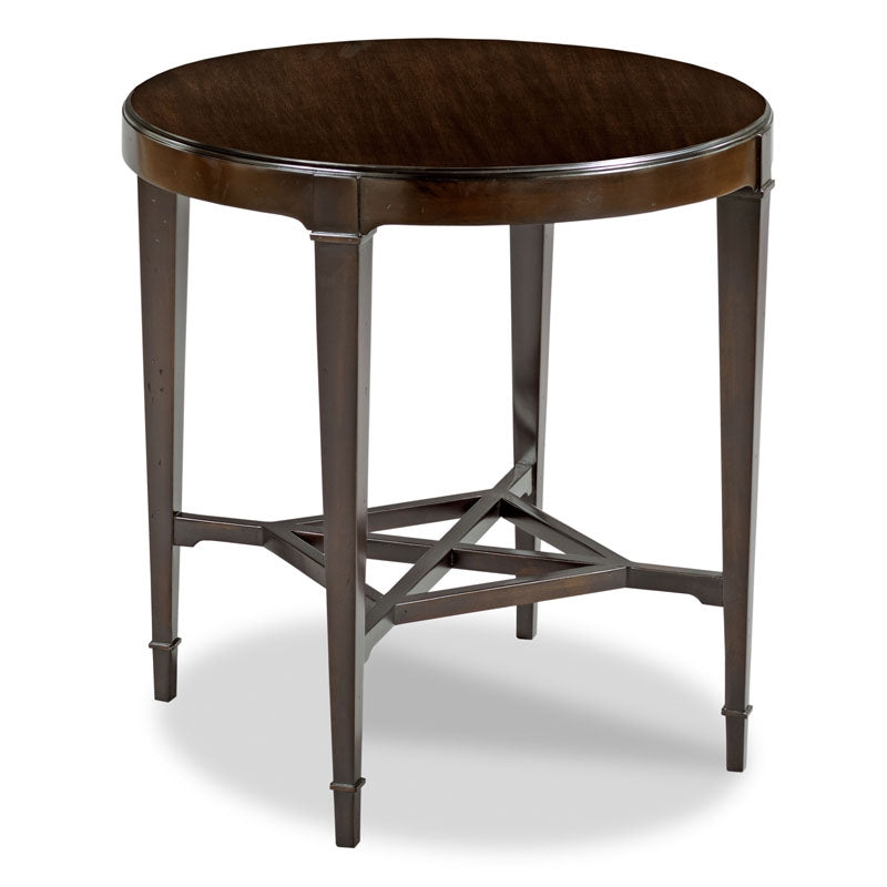 Woodbridge Furniture, Addison Round Lamp Table