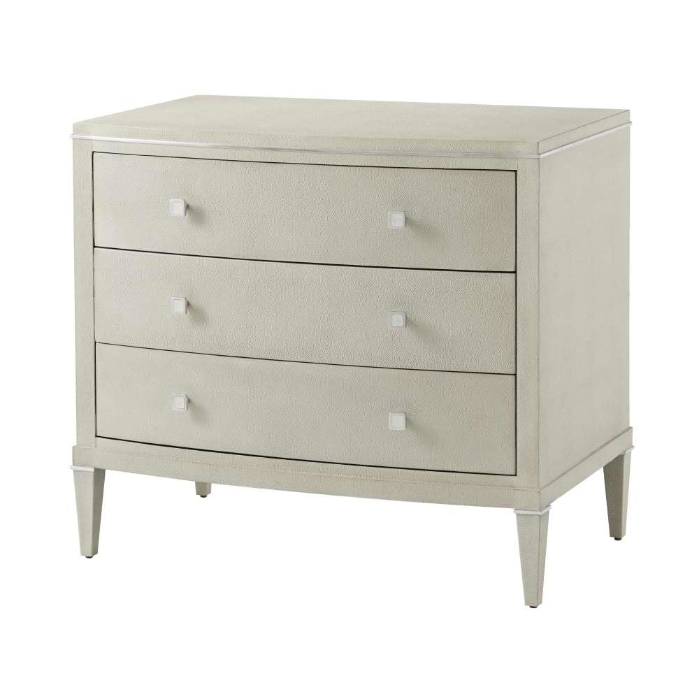 Theodore Alexander, Adeline Nightstand White