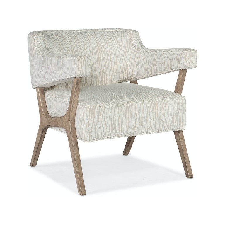 Hooker Furniture Custom, Adkins Exposed Wood Chair