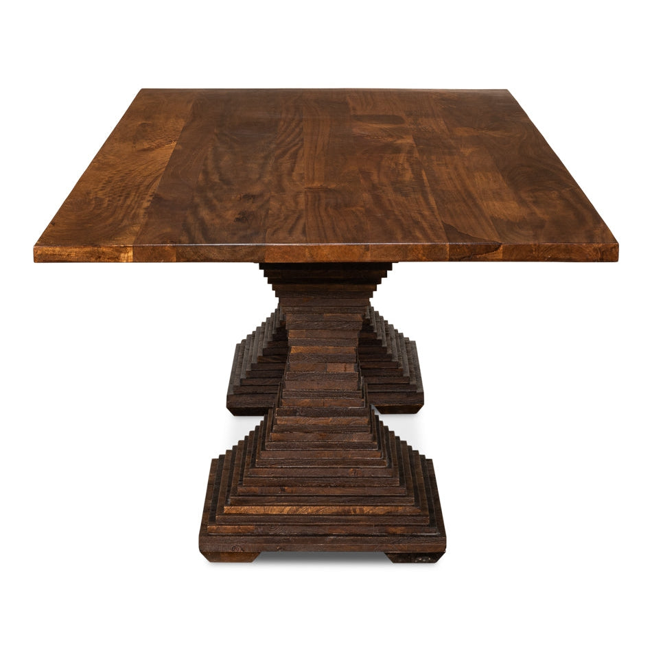 SARREID, Aesthetic Pedestal Dining Table