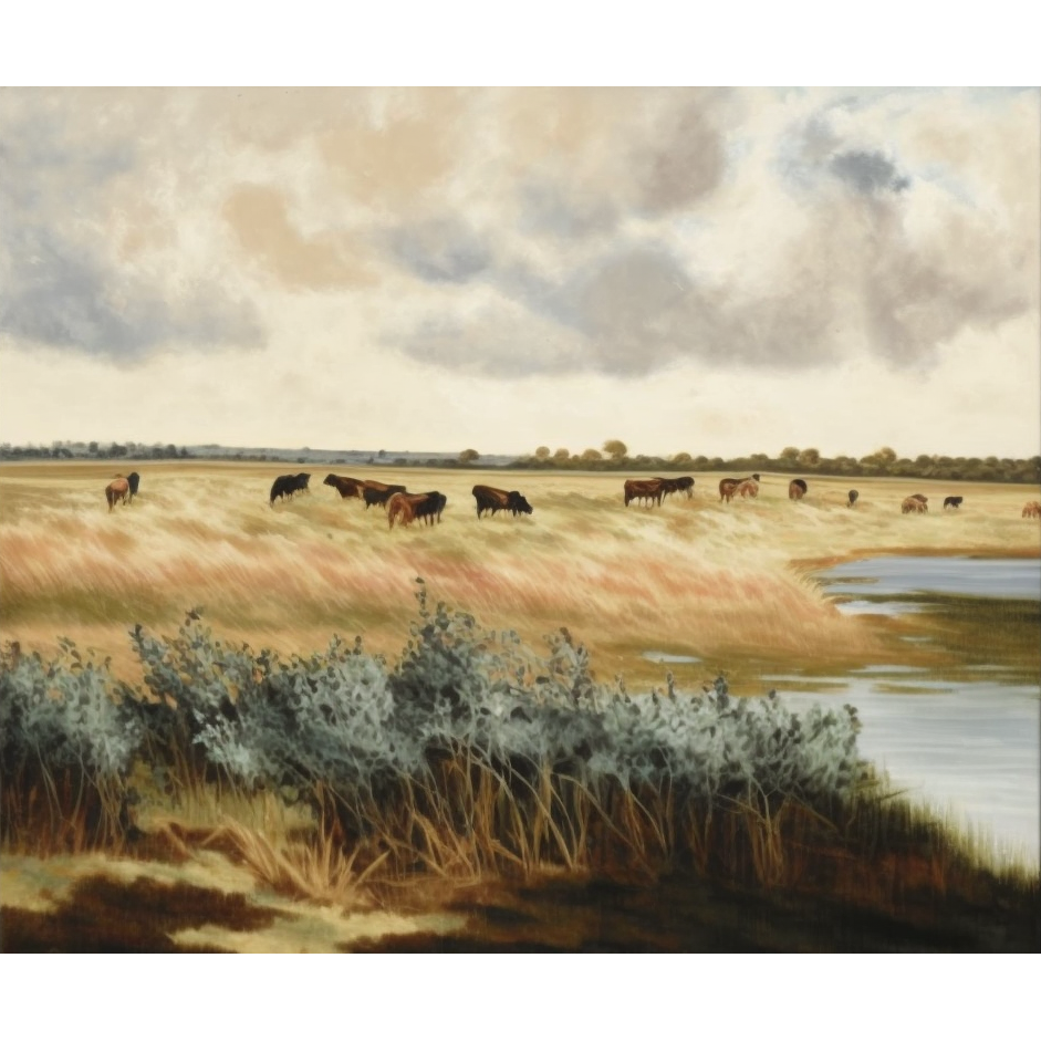 FASart, Afternoon Grazing - Limited Edition Print