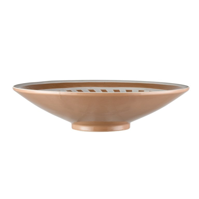 Elk Home, Aidy Bowl - Set of 2 Glazed Terracotta