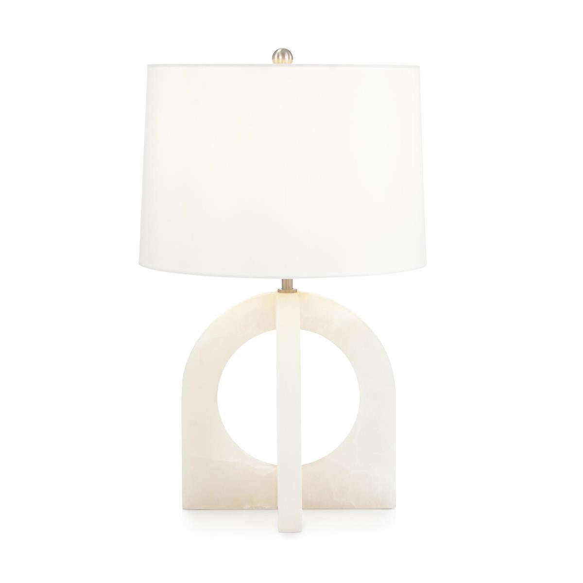 John Richard, Alabaster Castellina Table Lamp