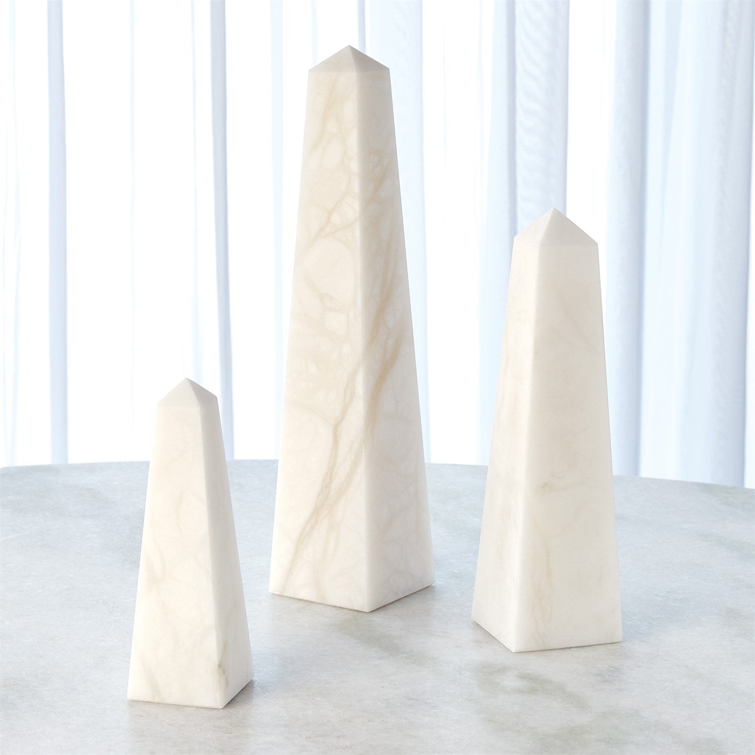 Global Views, Alabaster Obelisk