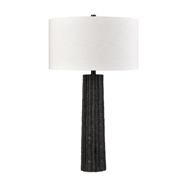 Elk Home, Albert 31'' High 1 - Light Table Lamp - Black Glaze