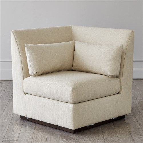 Global Views, Alder Sectional Chair