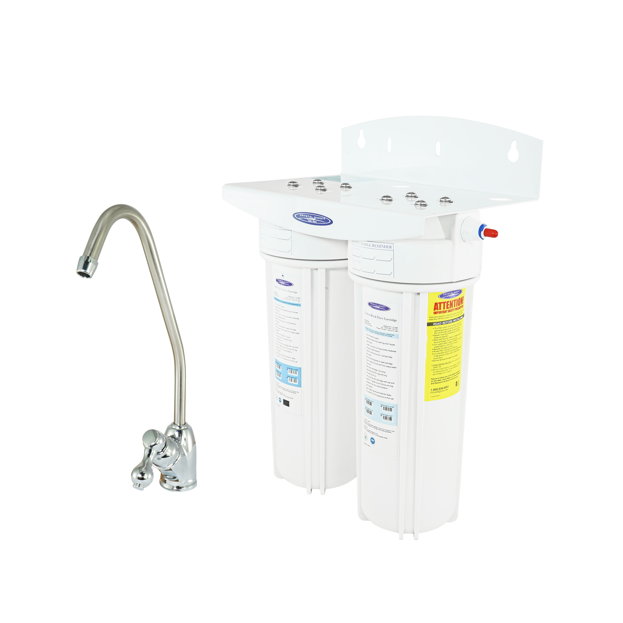 Crystal Quest, Alkaline Under Sink Water Filter System