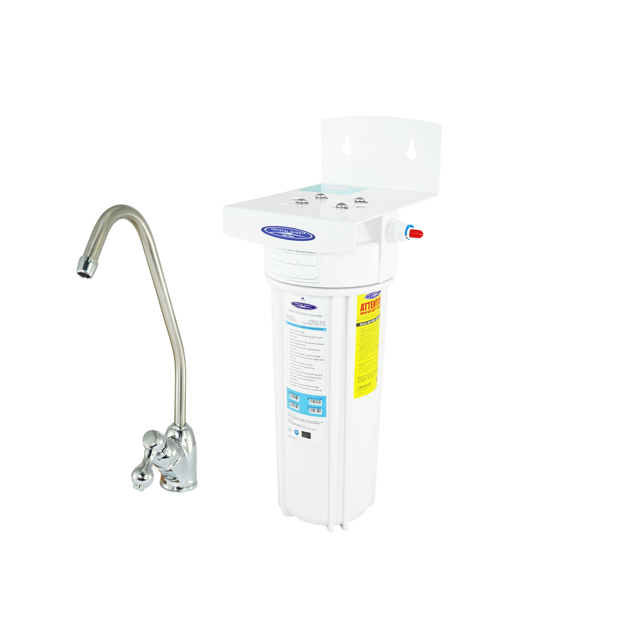 Crystal Quest, Alkaline Under Sink Water Filter System