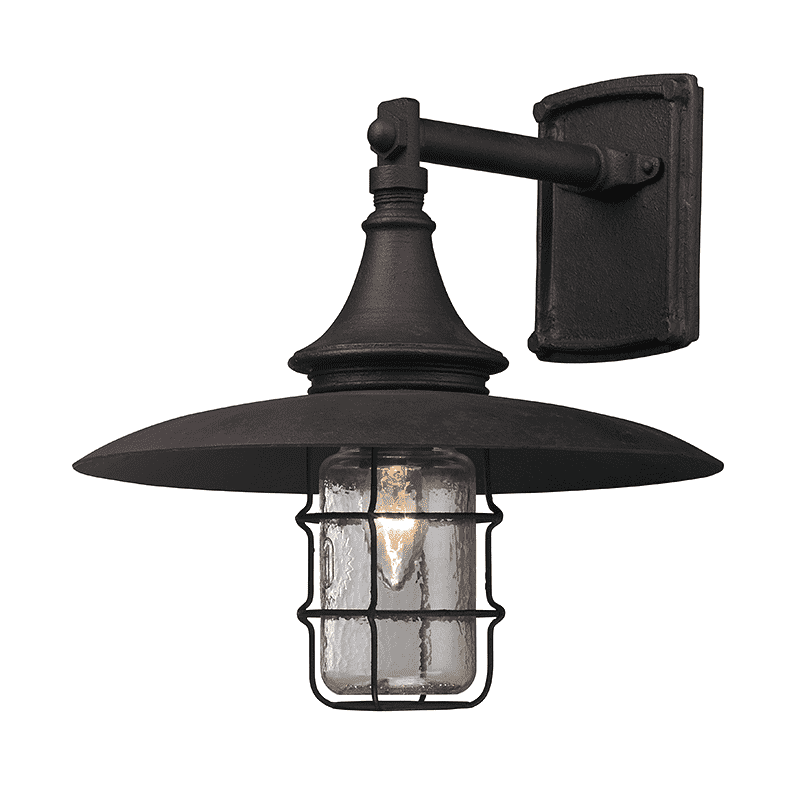 Troy Lighting, Allegheny 1Lt Wall Lantern Centennial Rust