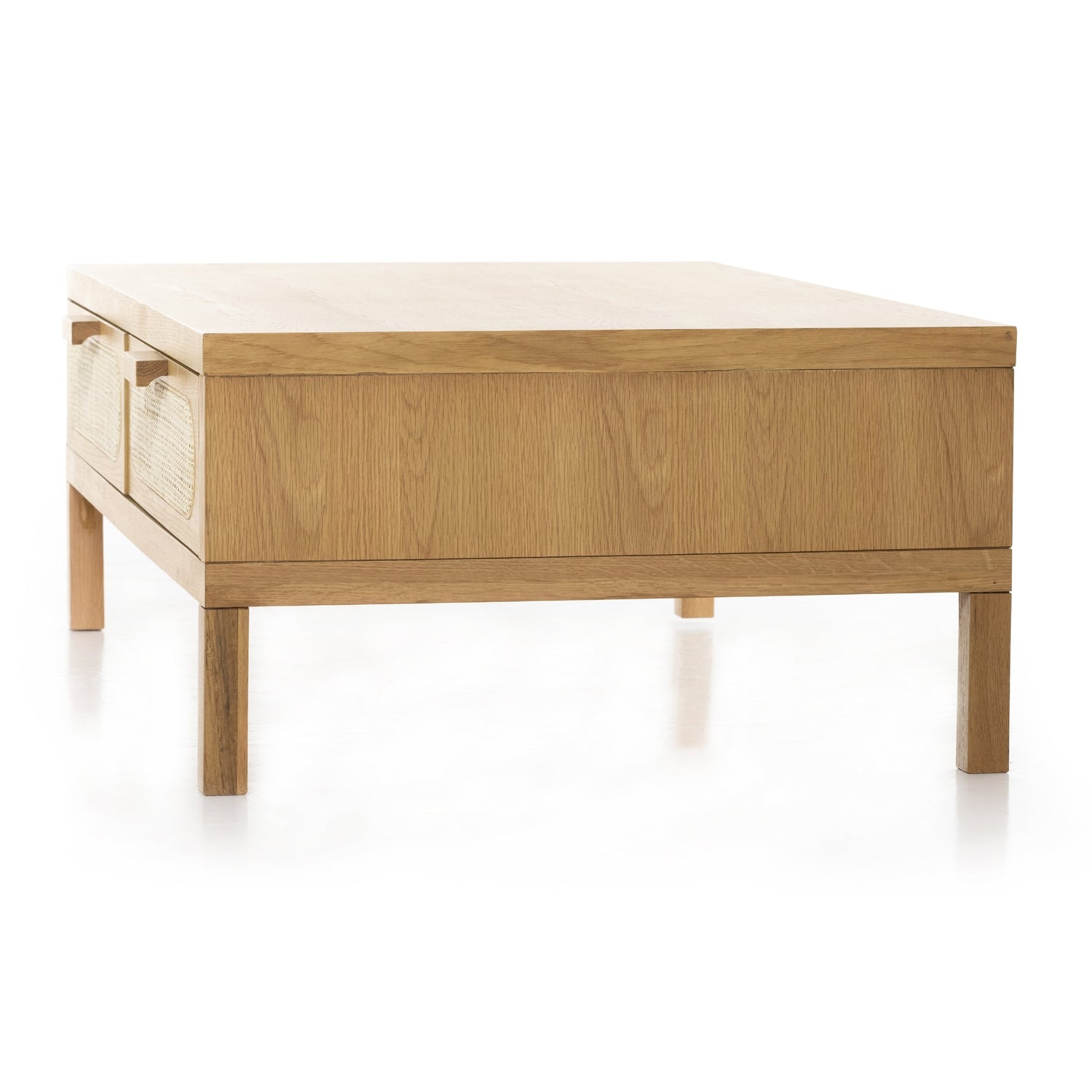 Four Hands, Allegra Coffee Table - Honey Oak Veneer