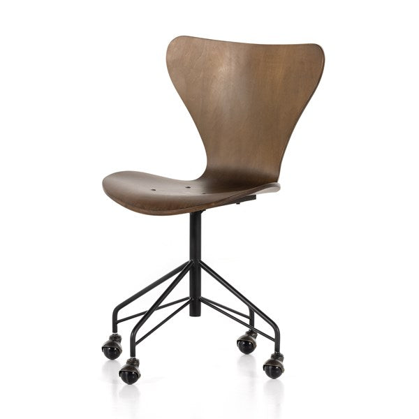 Four Hands, Allen Desk Chair - Sepia Birch Veneer