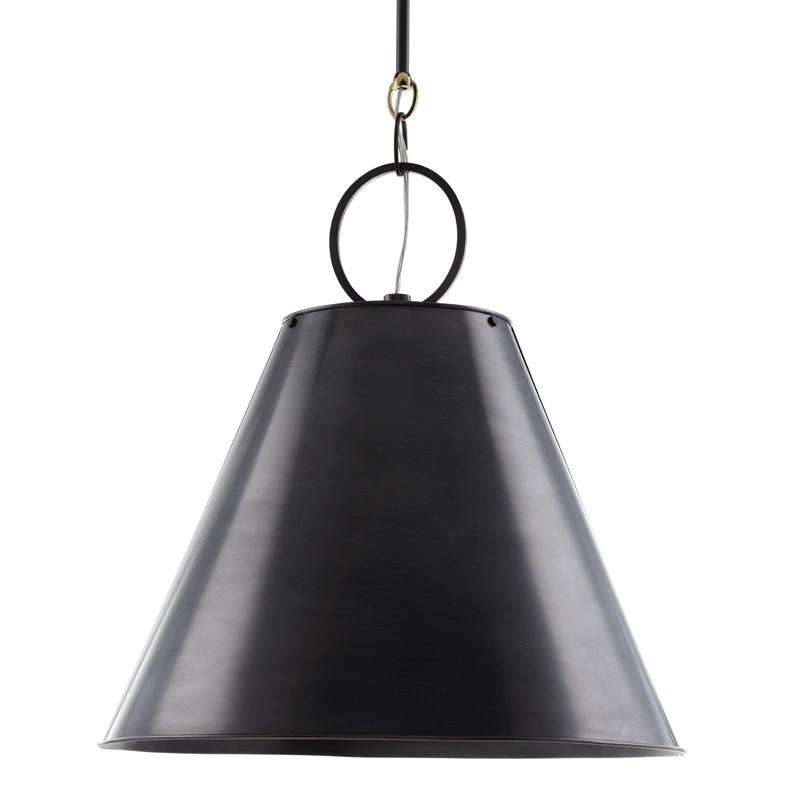 Hudson Valley, Altamont 1 Light Pendant Distressed Bronze