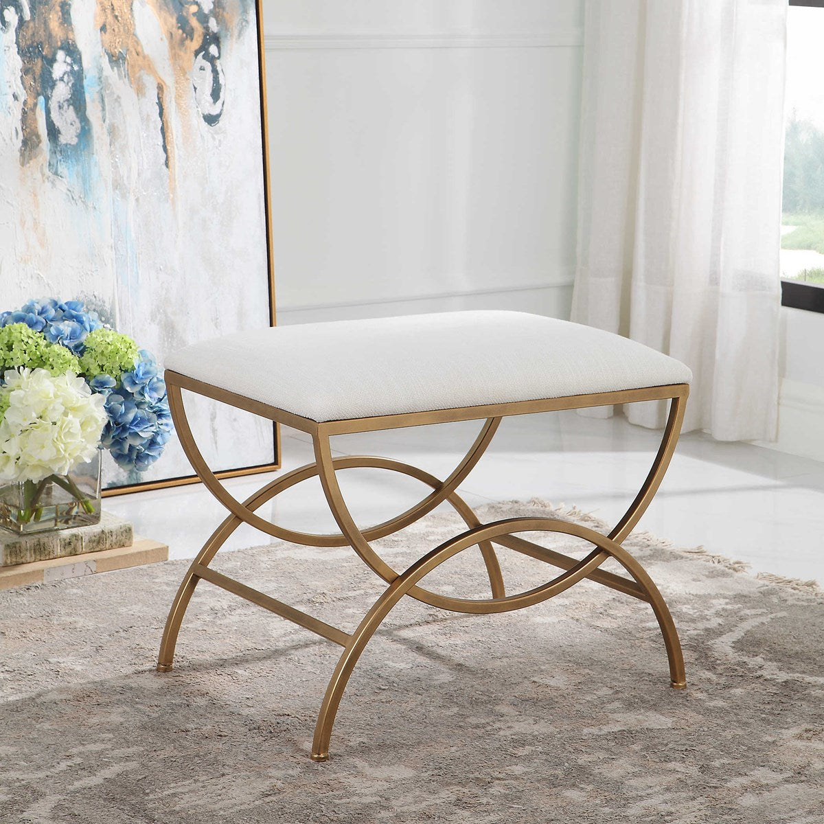 Uttermost, Amanda Accent Stool