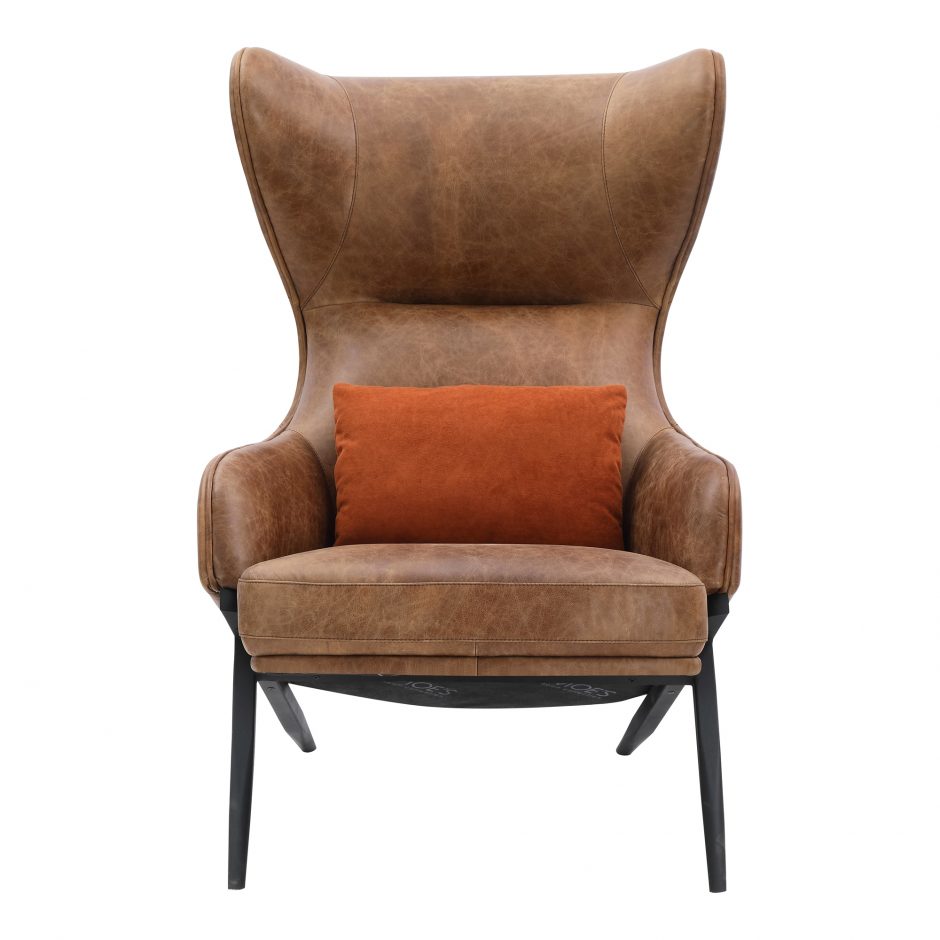 Moes, Amos Leather Accent Chair