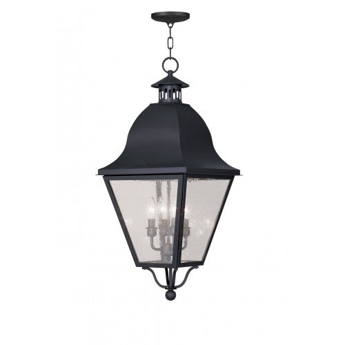 Livex Lighting, Amwell - 4 Light Outdoor Lantern