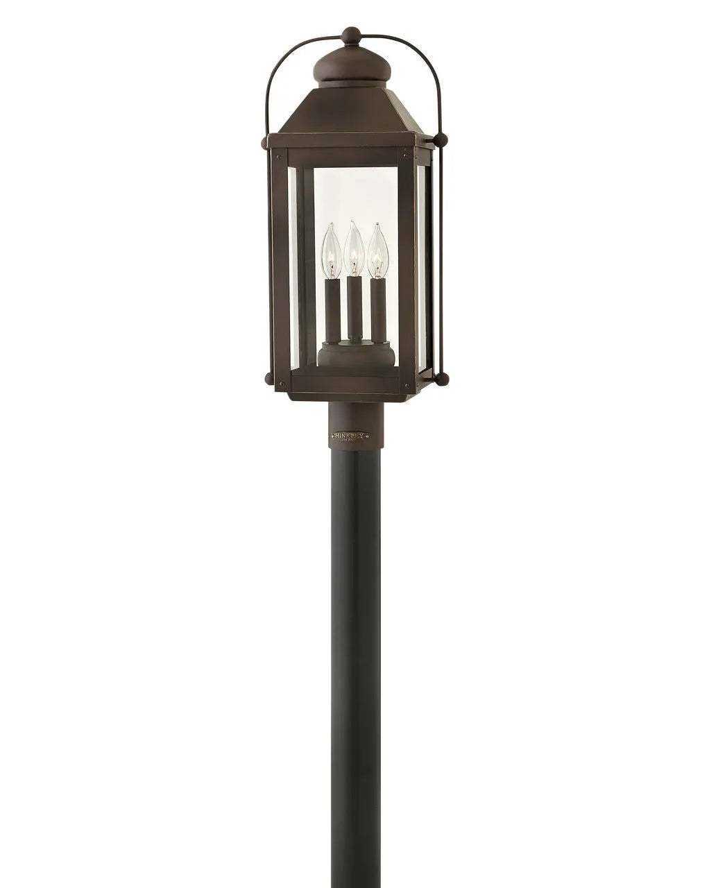 Hinkley Lighting, Anchorage Large Post Top or Pier Mount Lantern