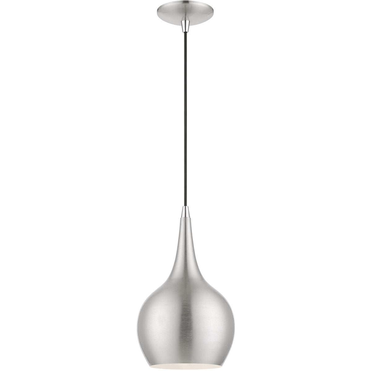 Livex Lighting, Andes Mini Pendant - Brushed Nickel