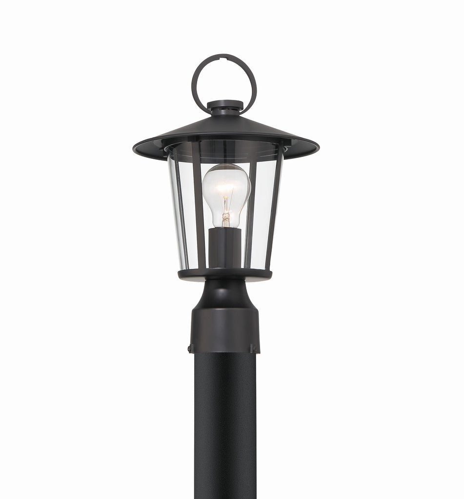 Crystorama Lighting Company, Andover 1 Light Outdoor Lantern Post