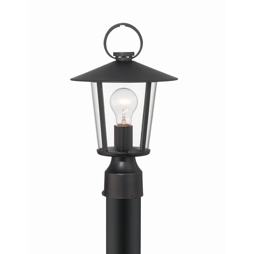 Crystorama Lighting Company, Andover 1 Light Outdoor Lantern Post