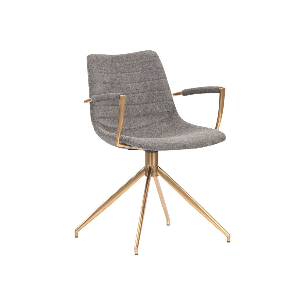 Sunpan, Andres Swivel Dining Armchair