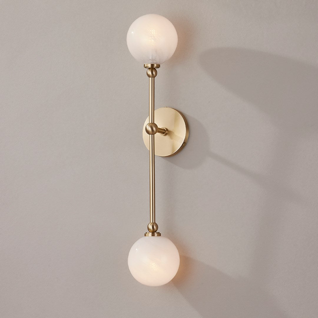 Hudson Valley, Andrews 2 Light Wall Sconce