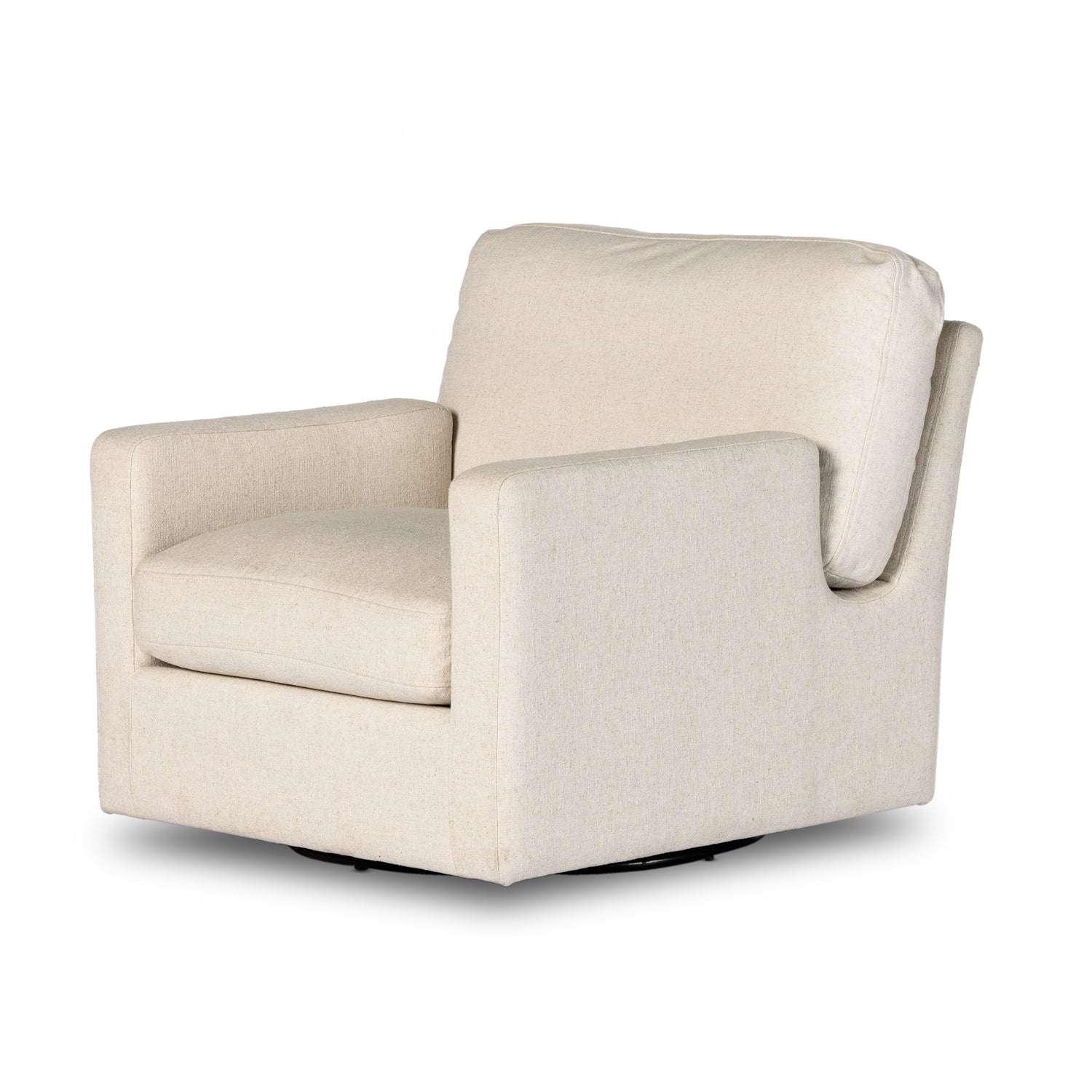 Four Hands, Andrus Swivel Chair-Antwerp Natural