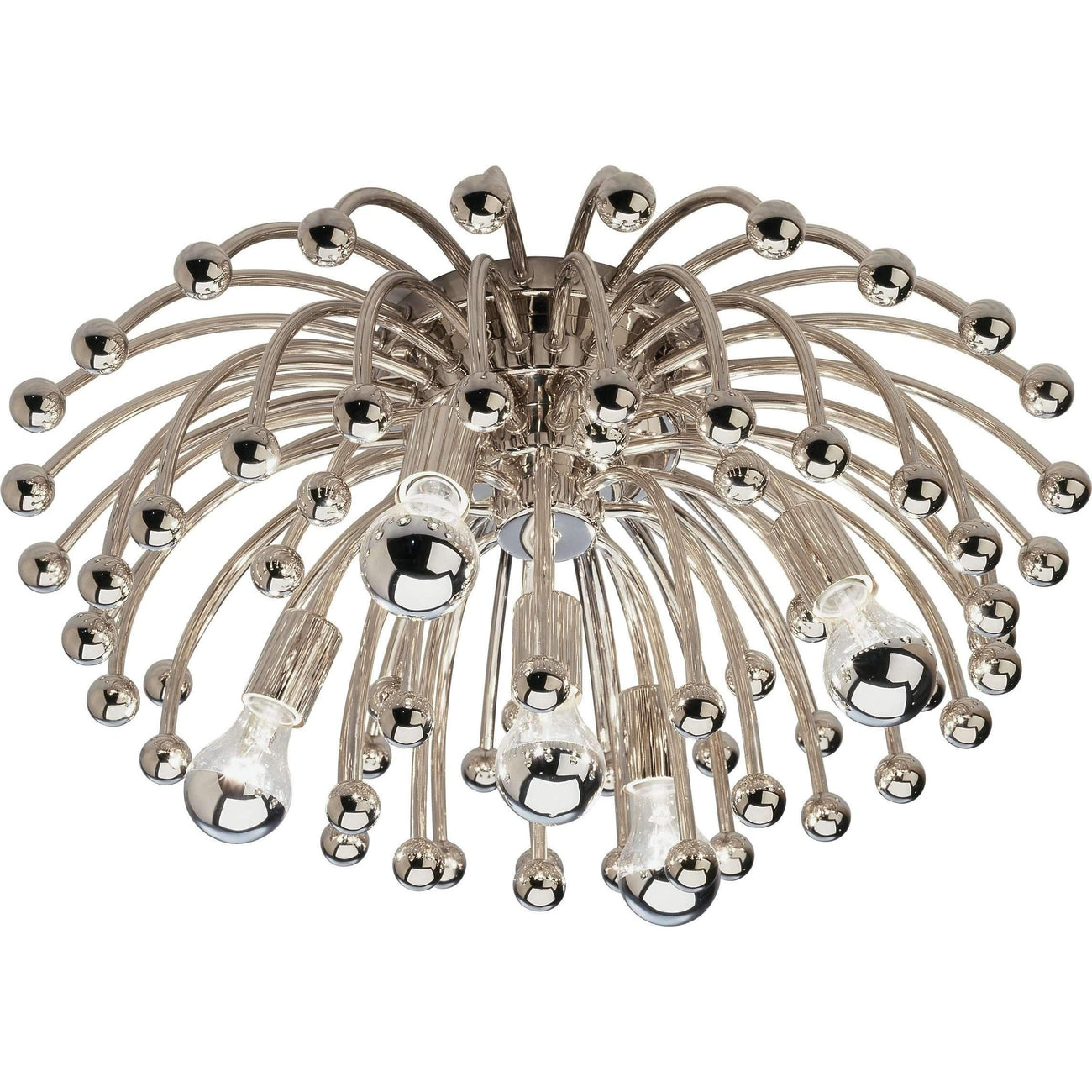 Robert Abbey Fine Lighting, Anemone 5 Light Flushmount