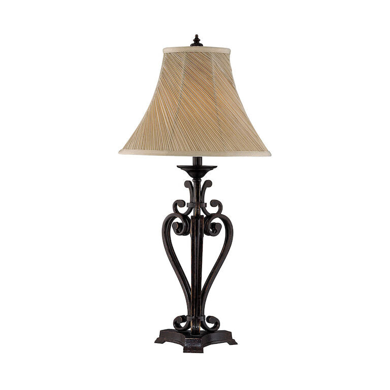 Elk Home, Angers 32.38'' High 1 - Light Table Lamp - Dark Bronze