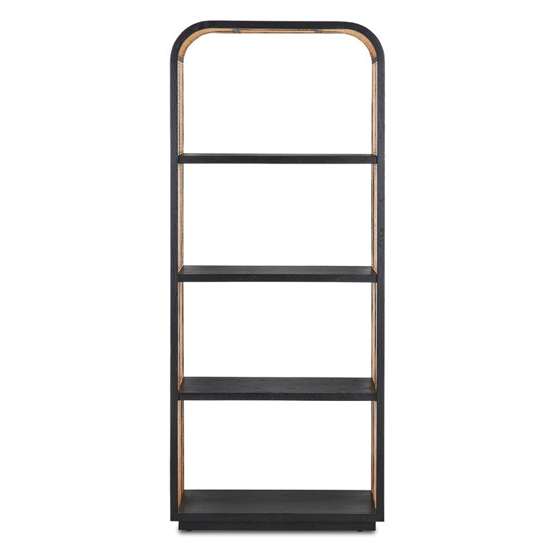 Currey, Anisa Black Etagere