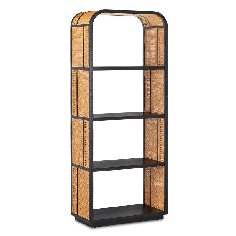 Currey, Anisa Black Etagere