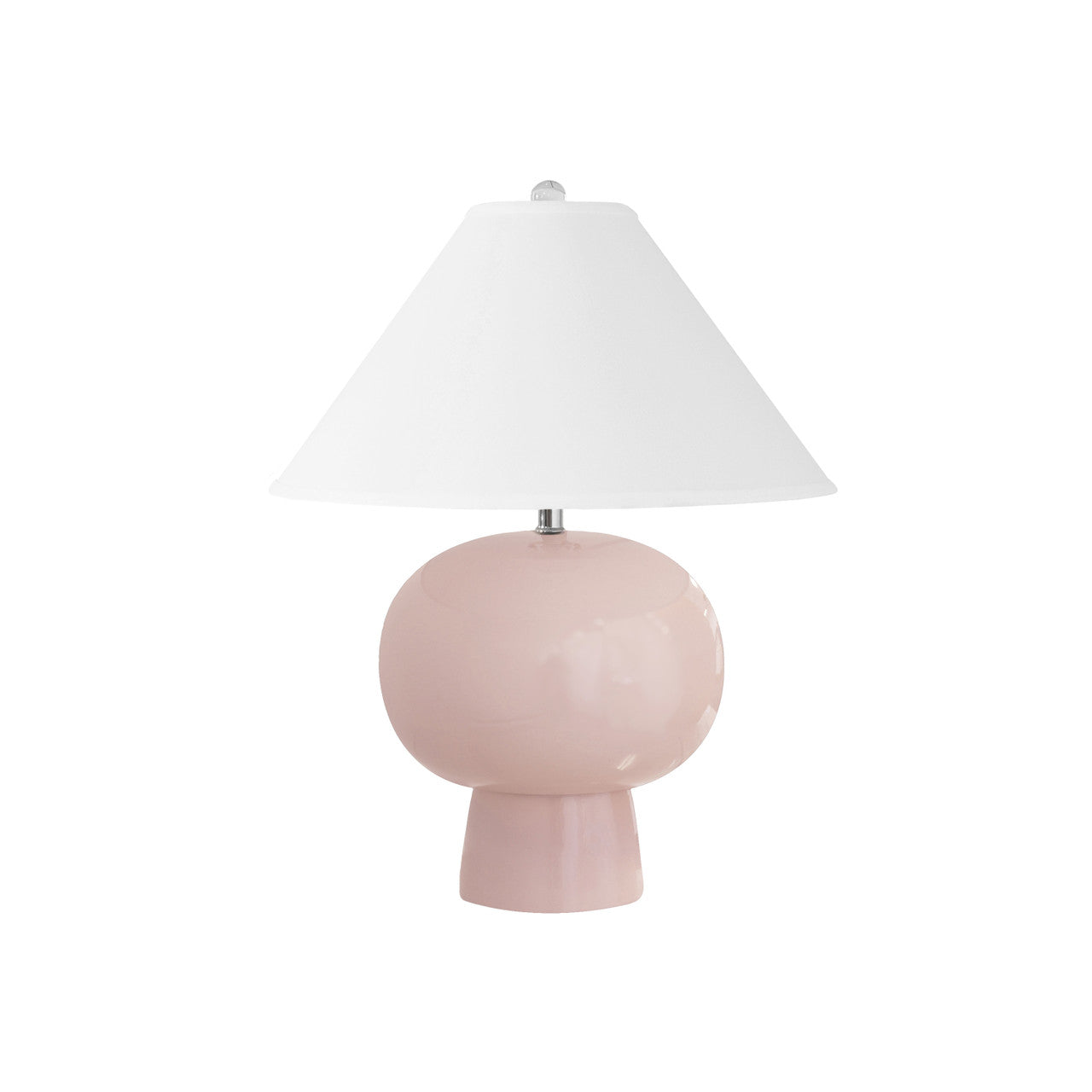 Worlds Away, Annie Table Lamp with White Linen