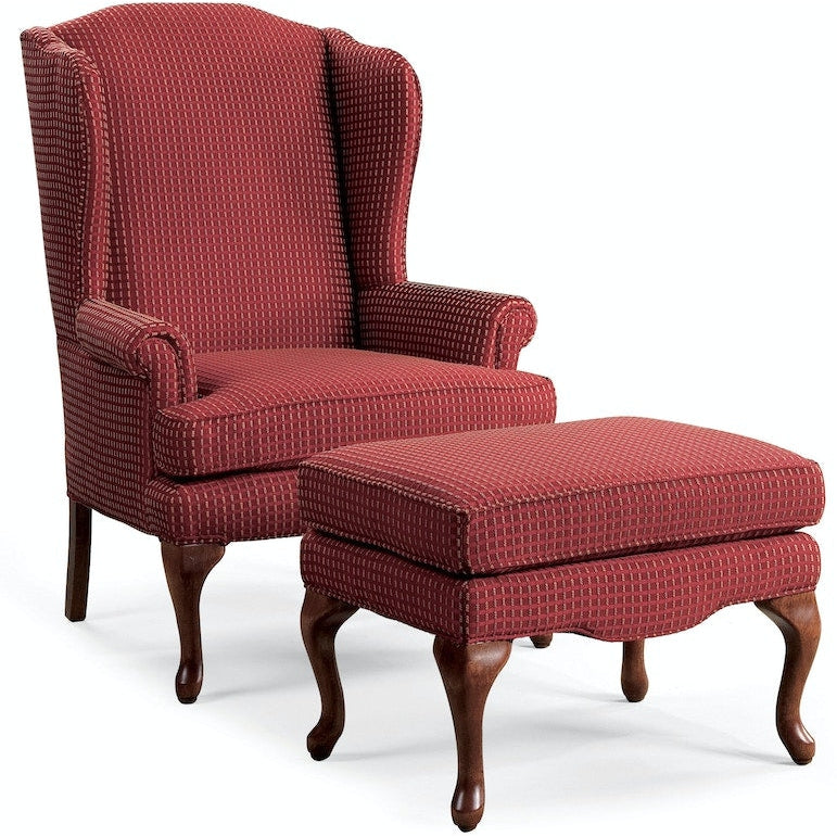 Hooker Furniture Custom, Annie Wing Chair