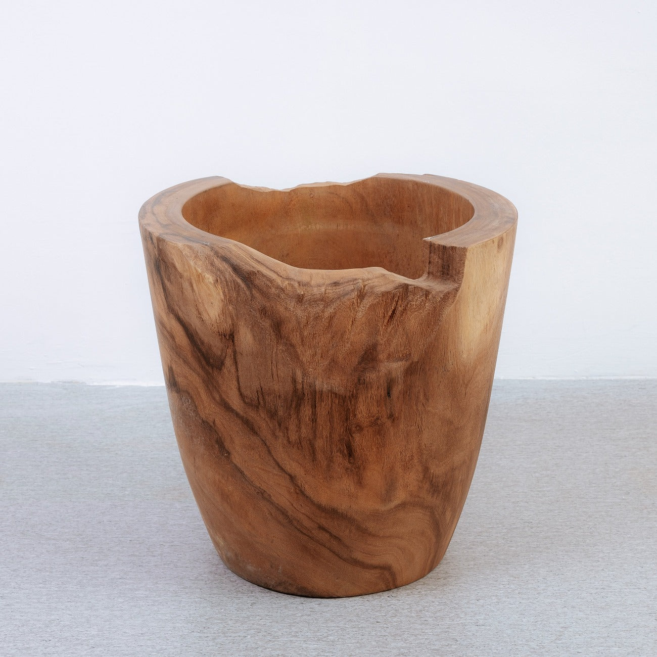 France & Son, Antigonus Teak Wood Vase