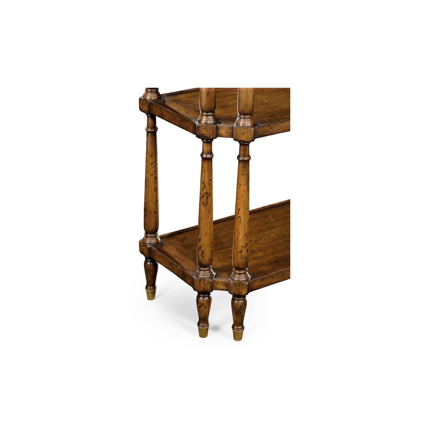 Jonathan Charles, Antique Walnut Console on Baluster Legs