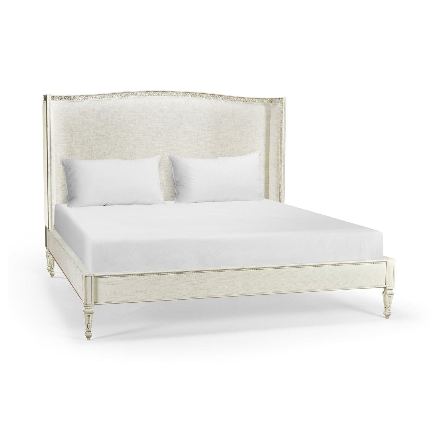 Jonathan Charles, Antisolar Upholstered Shelter King Bed