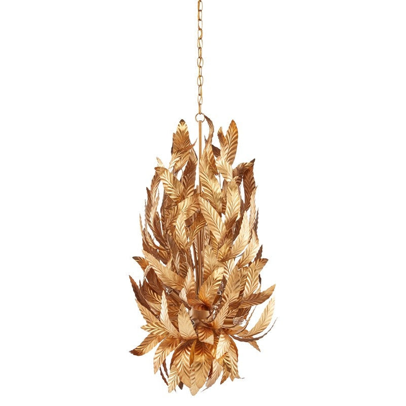 Currey, Apollo Leaf Chandelier