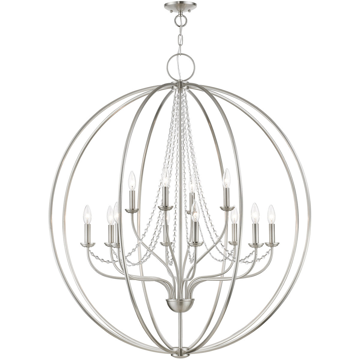 Livex Lighting, Arabella Grande Foyer Chandelier